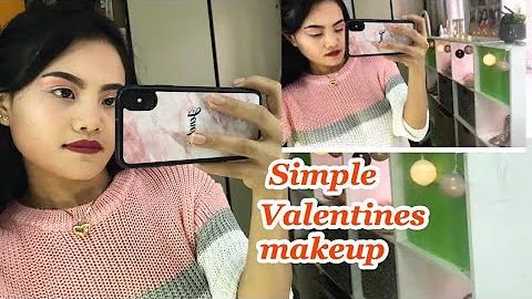 MY SIMPLE VALENTINES MAKE UP ( Nice Pag REAL kaysa FAKE) ( Vlog04