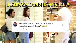 PRANK PERNYATAAN/PERTANYAAN KONYOL 2 - Prank Indonesia