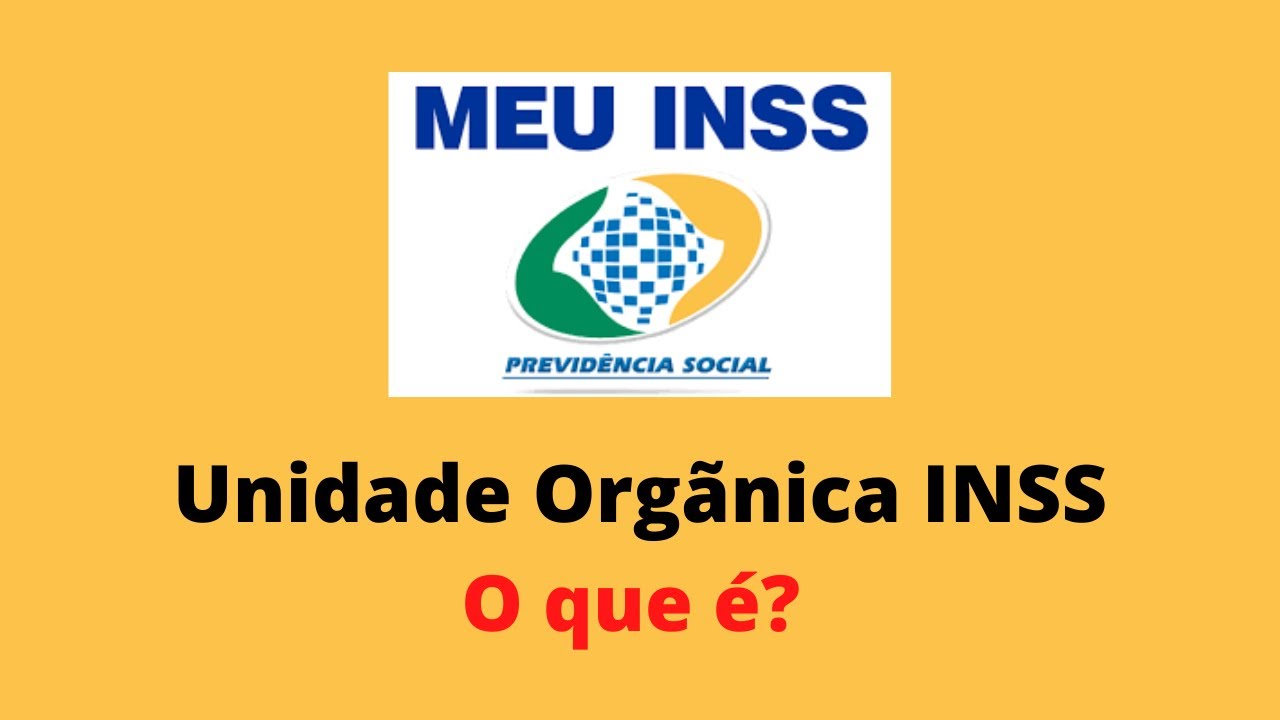 O Que É Unidade Organica Inss Exemplo