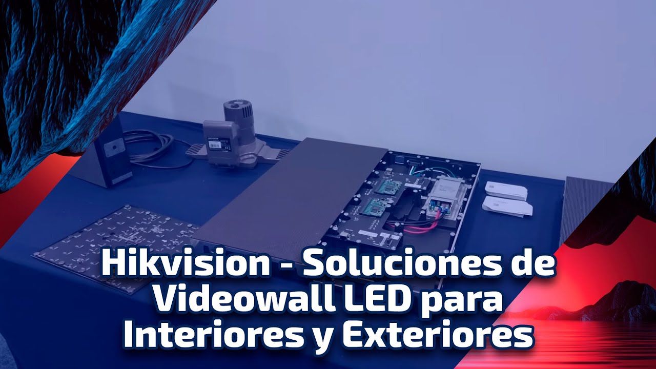 Hikvision Soluciones de videowall LED para interiores y exteriores ft