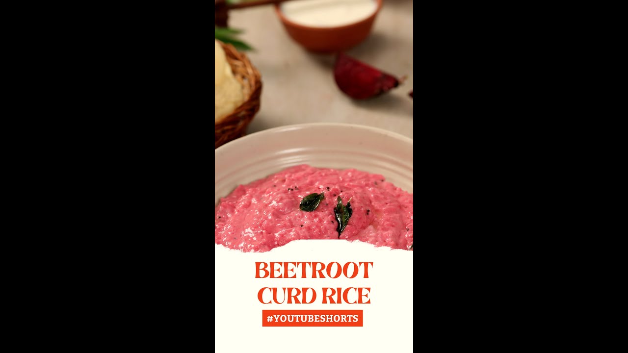 Beetroot Curd Rice | #Shorts | Sanjeev Kapoor Khazana