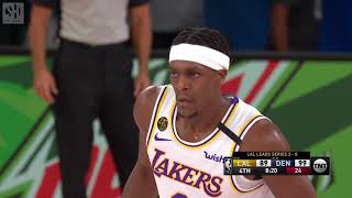 Rajon Rondo Full Play | Lakers vs Nuggets 2019-20 West Conf Finals Game 3 | Smart Highlights