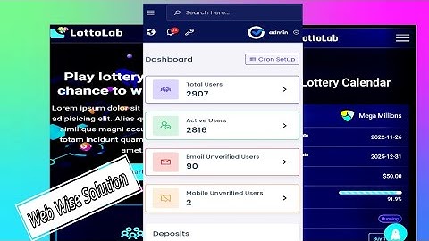 Setup Your Live Lottery Website ll Lottle lab source code