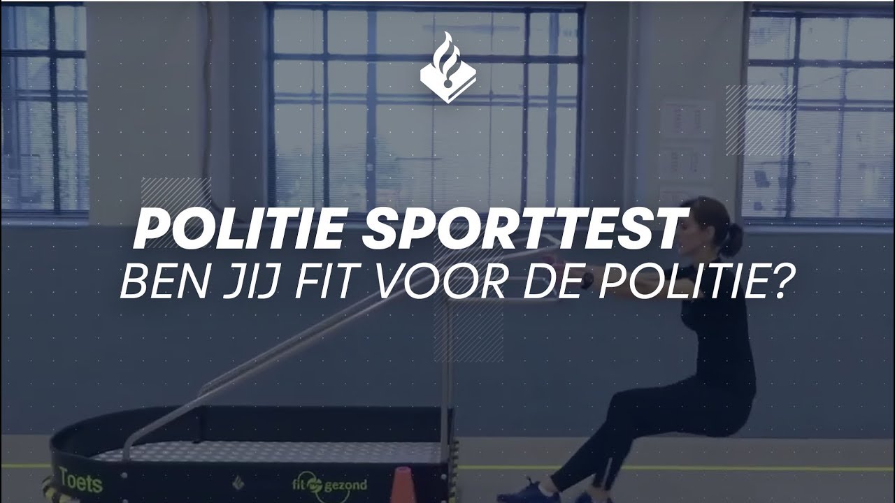 Sporttest politie: wat kun je verwachten?
