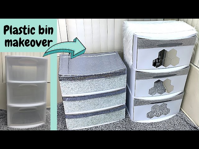 My Crafty Soul: Upgrade those cheap plastic storage bins!