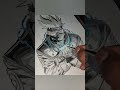 Kakashi pinting by technical paintersarttechnicalpainterssketchanimekakashi