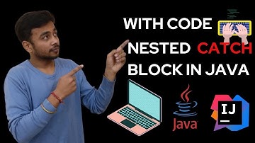 nested catch block in java | exception handling | catch block in java | catch