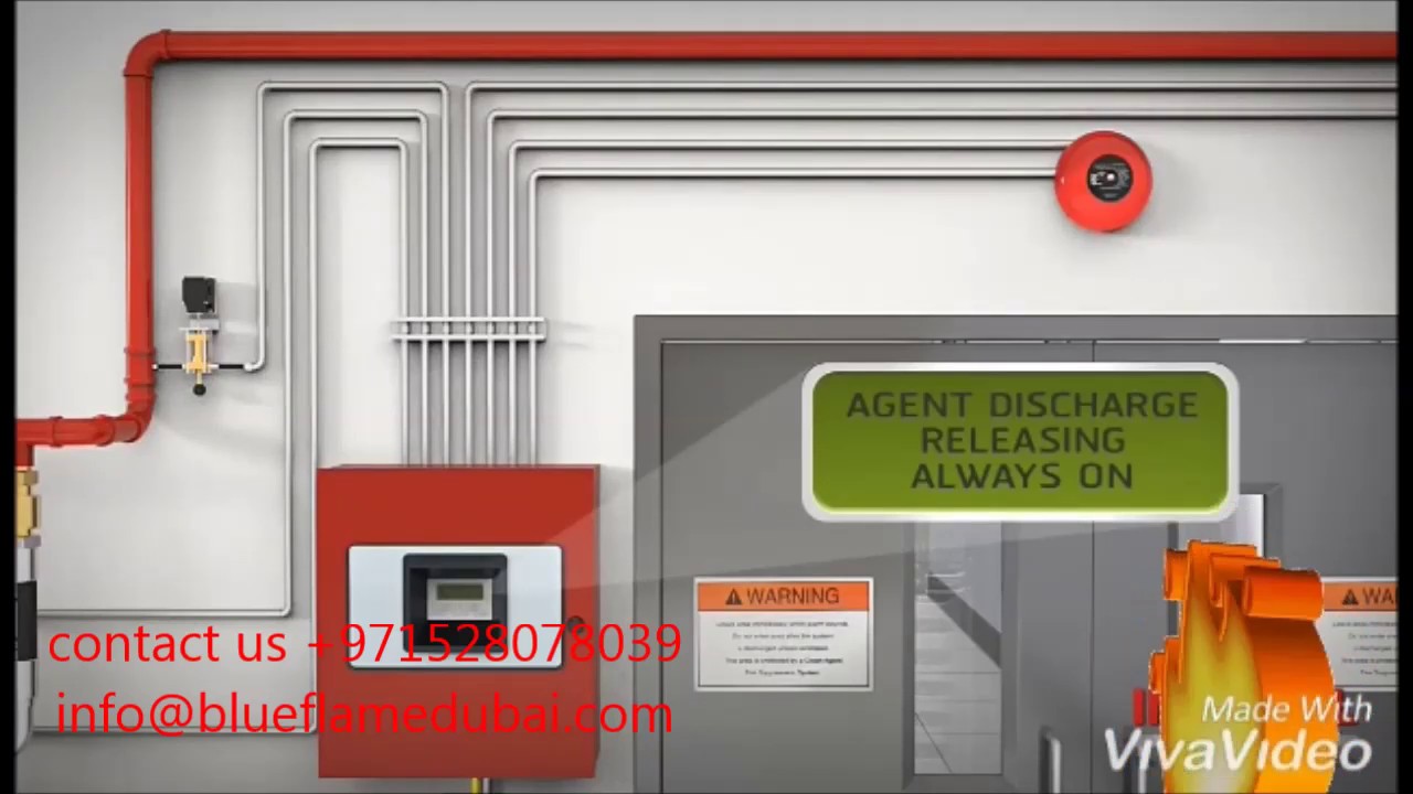 FM 200 fire suppression system in Dubai YouTube