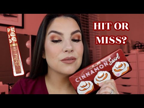 TOO FACED CINNAMON SWIRL PALETTE... Review, Tutorial, Comparisons