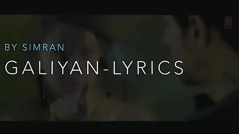 Teri Galliyan | Ankit Tiwari | new lyrics video song