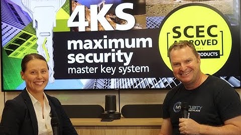 EVVA 4KS Mechanical Master Key System – High Security Features