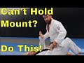 How To Stop Losing Mount Position in BJJ (2 Fundamental Adjustments)