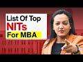 Top NITs For MBA | Placements , Fees , Packages | Are NITs Worth For MBA #mba