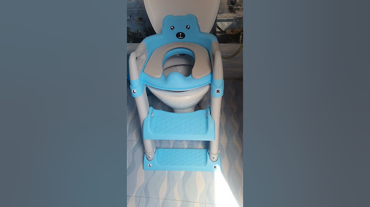 How to install Potty training seat with step ladder for toddlers #pottytrainingtips #toddlers