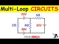 Solving circuit problems using kirchhoffs rules