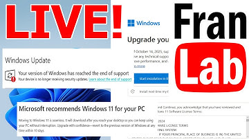 FranLab Live: End Of Support Edition