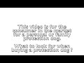 Buyer Beware ! Things to know when buying a protection dog Buyer Beware ! Things to know when buying a protection dog
