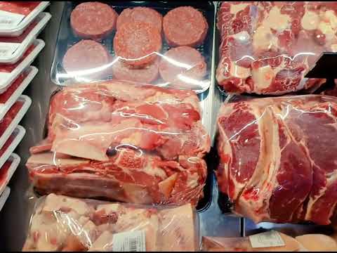 modern butchery displays meat cuts.Beef parts.how to cut beef professionaly.hubersbutchery
