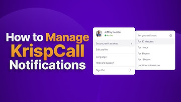How to Manage KrispCall Notifications
