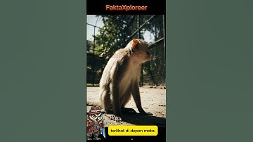 Misteri Kebun Binatang TERPECAHKAN: Mengapa Monyet Ekor Panjang Mencuri Makanan! #faktahewan #fakta