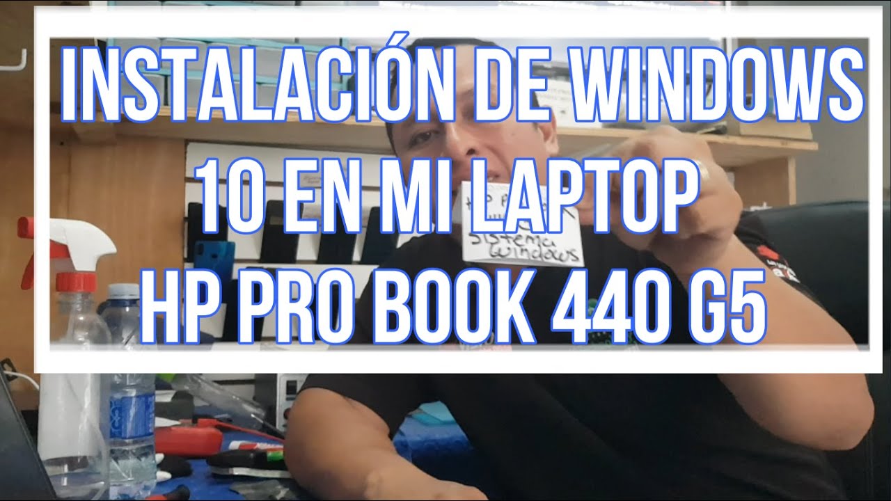 Como instalar sistema operativo desde cero a mi laptop hp probook 440