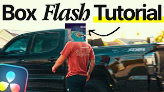 How To Create The Box Flash Transition In DaVinic Resolve