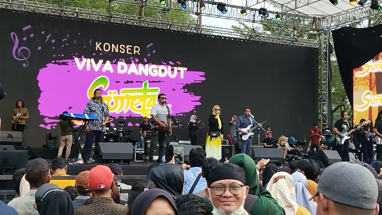 KONSER SONETA DI KOTA SERANG | Senandung Rindu (H. Rhoma Irama & Cici Paramida) ceck sound