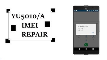 HOW TO REPAIR YU YUPHORIA /YU5010A null  IMEI or Based unknown problem