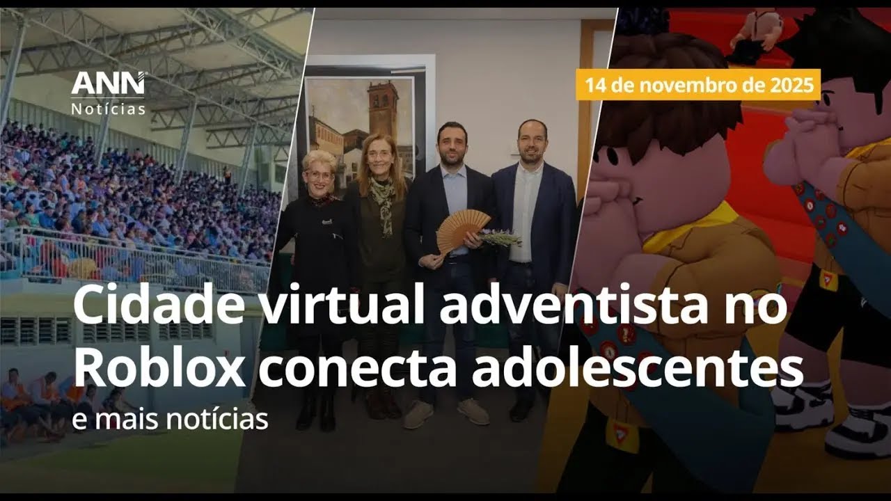 Evangelismo criativo em uma cidade do Roblox e mais notícias