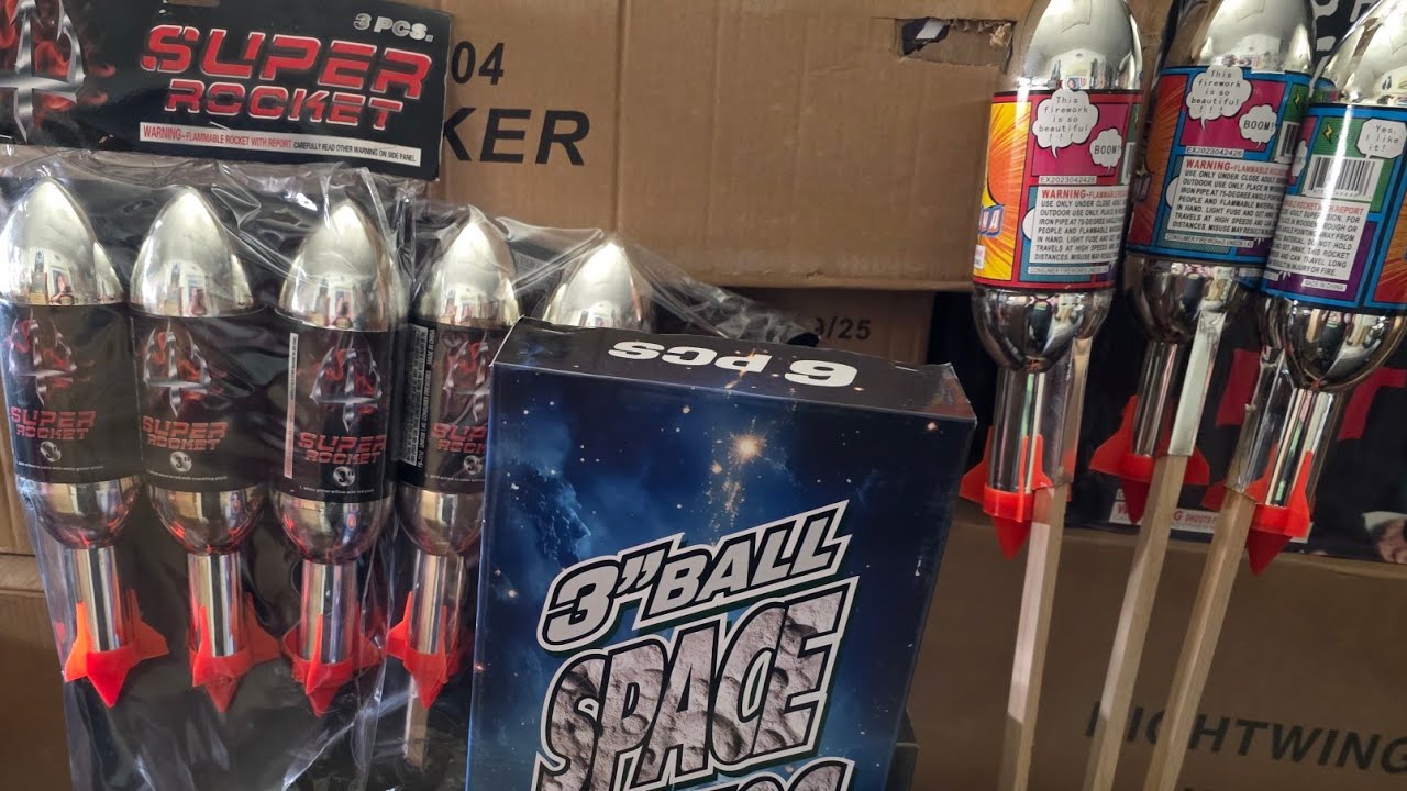 Firework Rockets Stash Firework Rocket Stash - YouTube