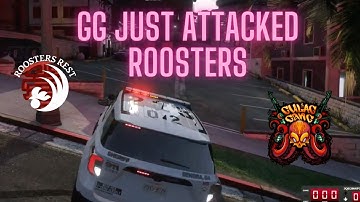 Cops witness GG get shot first by Roosters and do this (Full Context) | NoPixel