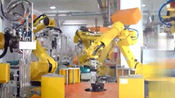 Industrial robot Fanuc robotic Assembly Palletizing Motor
