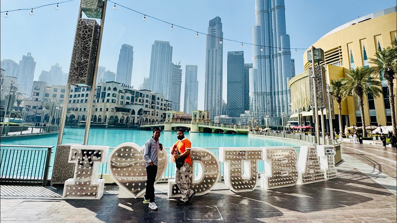 Dubai mall Chle gye with heaven bro ♥️