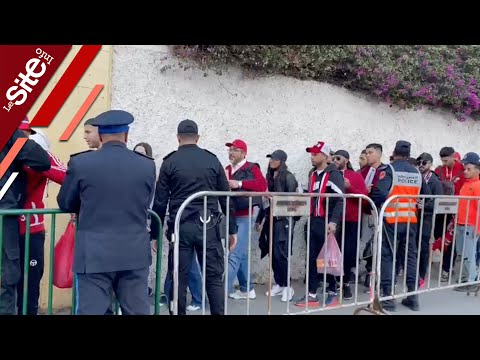 تنظيم وإقبال كبير جماهير الوداد تحج إلى مركب محمد الخامس قبل ساعات من مواجهة شباب بلوزداد