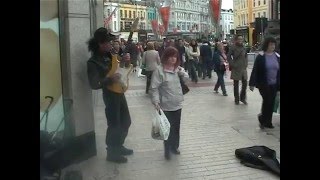 Busker Alex in Cork RIP