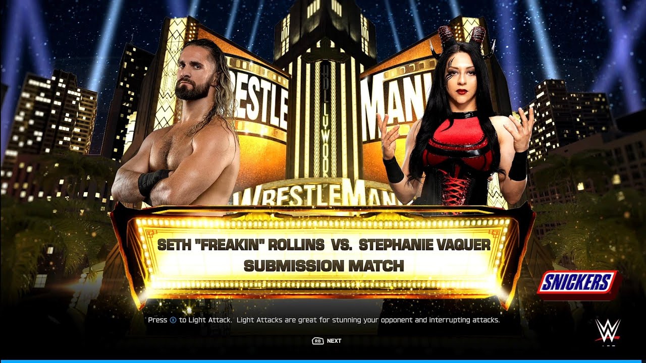 The Visionary vs The Sensation! Brutal Submission Match | WWE 2K25