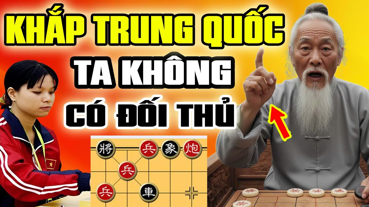 🔴Cờ Tướng | Ván cờ vờn quan ÁC HIỂM chưa từng thấy, Ngô Lan Hương vs Hiền Minh