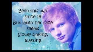 Ed Sheeran-The A team (letra)