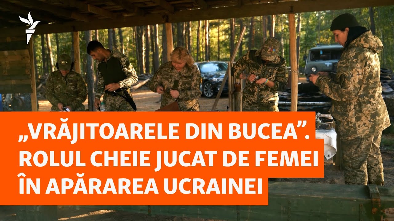 „Vrăjitoarele din Bucea: Femeile și rolul lor esențial în apărarea Ucrainei”