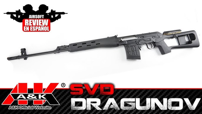 Review Sniper Airsoft AEG SVD Dragunov CM057S Full Metal, da Cyma