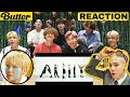 Реакция BTS на клип "BUTTER" ОЗВУЧКА | BTS REACTION MV "BUTTER" RUS | Хосок сТаРаЛсЯ съесть масло 😂