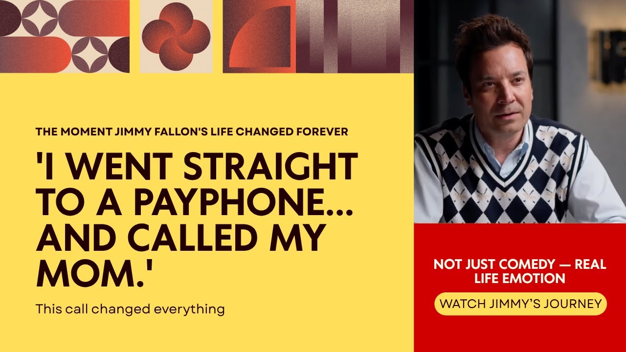 Jimmy Fallon on the Moment His Life Changed Forever Getting SNL and