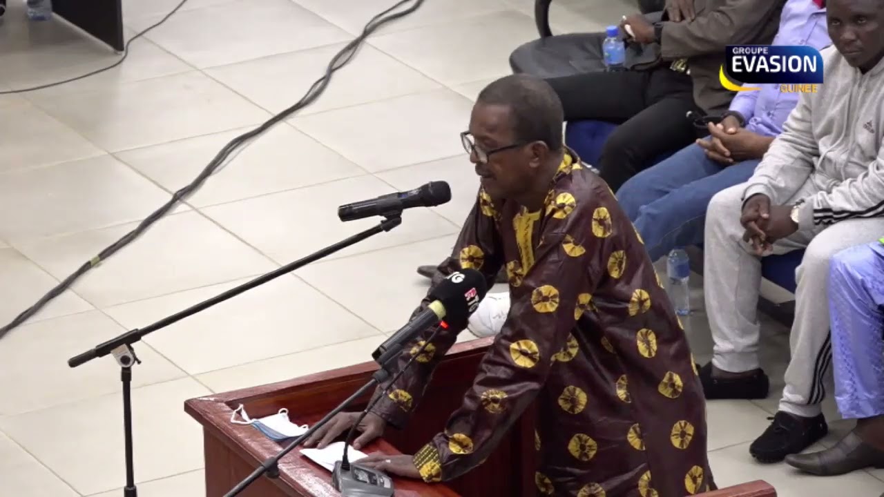 PROCÈS DU 28 SEPTEMBRE 2009: PLAIDOIRIE DE ABDOULAYE CHERIF DIABY POUR SA PROPRE DÉFENSE