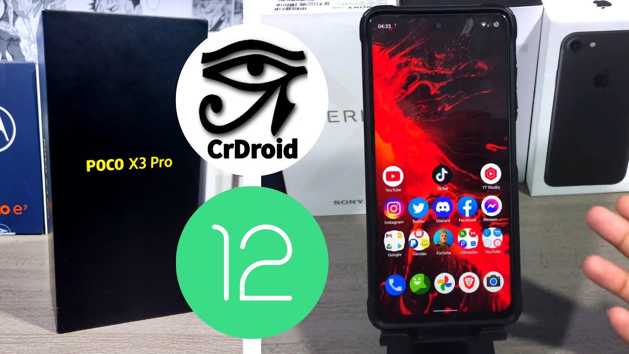 Poco X3 Pro Android 12 Review | CrDroid 8.2 | Modo Gaming 90 FPS - YouTube