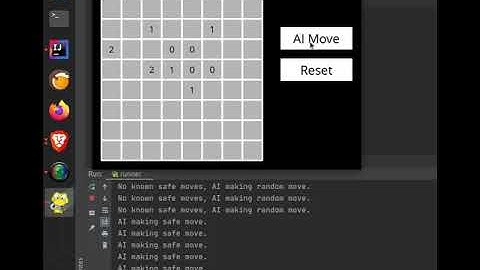 CS50 AI - week1 minesweeper demo