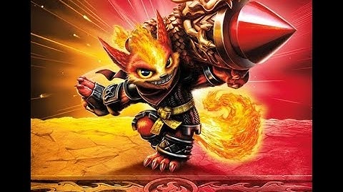 Skylanders Defeated Animations: Flare Wolf