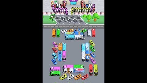 Crowd Express Boarding Puzzle Level 456 - Hard