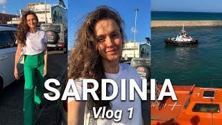 Вернулись на Сардинию 🐚 Как добраться на остров на машине? Сардиния, Италия vlog 1