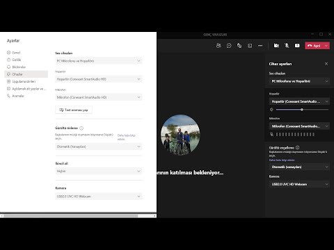 Microsoft Teams Ses ve Görüntü Ayarları