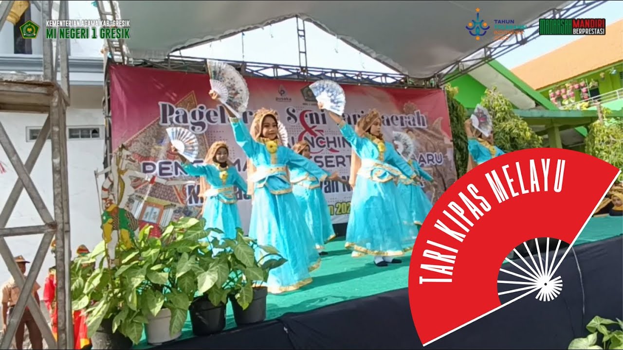 Tari KIPAS MELAYU oleh Siswi Kelas 3-A MIN 1 Gresik